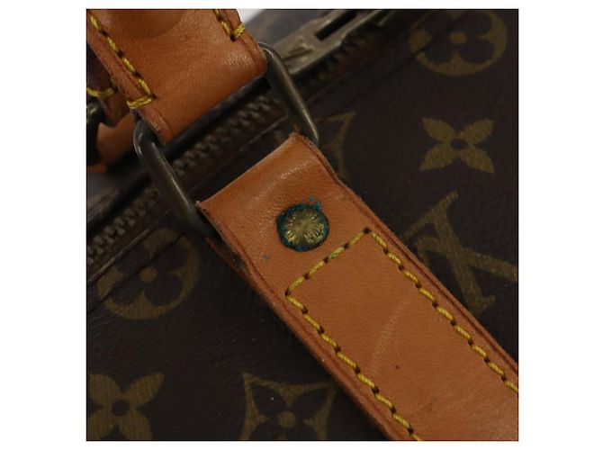 LOUIS VUITTON Borsa Boston Monogram Keepall 50 M41426 LV Auth 188334 Monogramma - vista 8