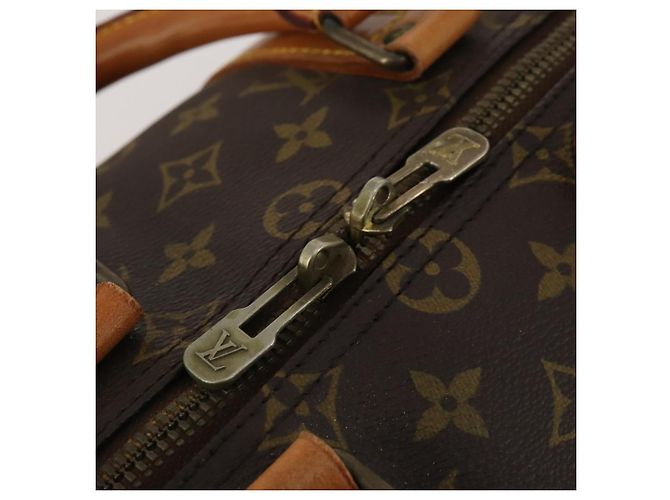 LOUIS VUITTON Borsa Boston Monogram Keepall 50 M41426 LV Auth 188334 Monogramma - vista 9
