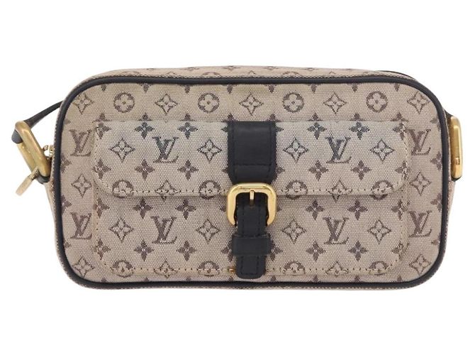 Borsa a Spalla LOUIS VUITTON Monogram Mini Juliet MM Blu M92004 LV Auth BA13789 - vista 13