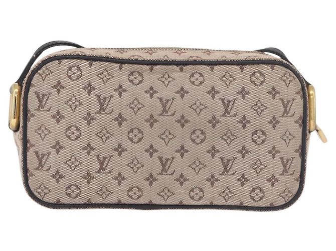 Borsa a Spalla LOUIS VUITTON Monogram Mini Juliet MM Blu M92004 LV Auth BA13789 - vista 2