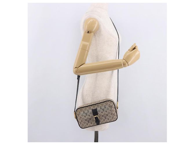 Borsa a Spalla LOUIS VUITTON Monogram Mini Juliet MM Blu M92004 LV Auth BA13789 - vista 24