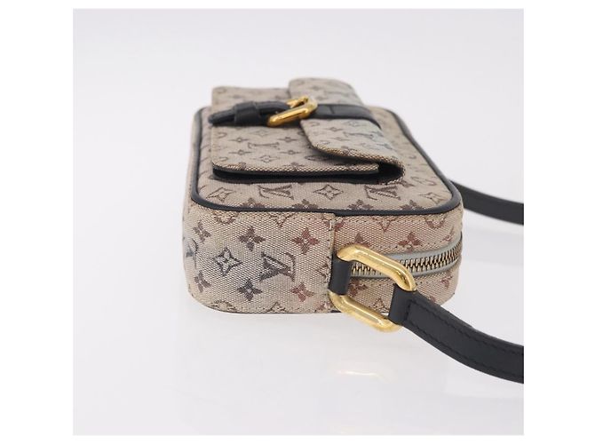 Borsa a Spalla LOUIS VUITTON Monogram Mini Juliet MM Blu M92004 LV Auth BA13789 - vista 3