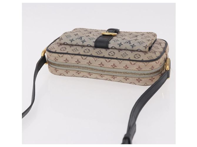 Borsa a Spalla LOUIS VUITTON Monogram Mini Juliet MM Blu M92004 LV Auth BA13789 - vista 6