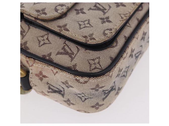 Borsa a Spalla LOUIS VUITTON Monogram Mini Juliet MM Blu M92004 LV Auth BA13789 - vista 9