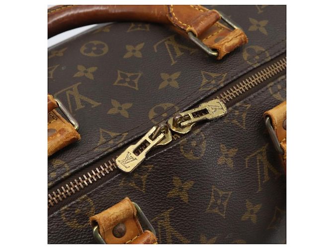 LOUIS VUITTON Monogram Keepall 50 Boston Bag M41426 LV Auth 191635 Monogramma - vista 17