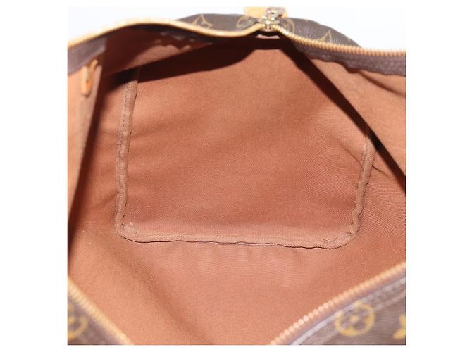 LOUIS VUITTON Monogram Keepall 50 Boston Bag M41426 LV Auth 191635 Monogramma - vista 18