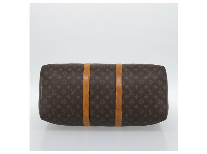 LOUIS VUITTON Monogram Keepall 50 Boston Bag M41426 LV Auth 191635 Monogramma - vista 5