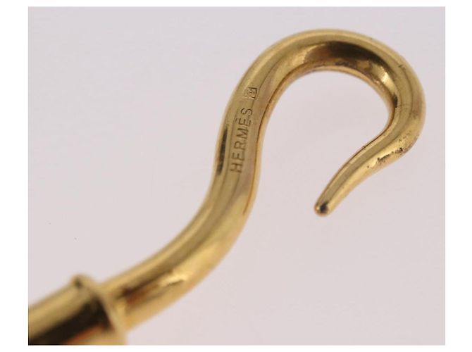 Hermès Bracciale HERMES Jumbo in Pelle Marrone Oro Autentico 189396 D'oro - vista 8