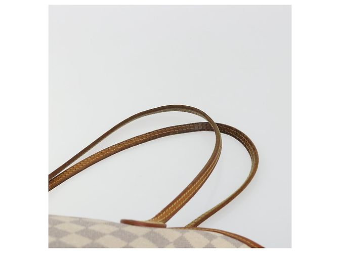 LOUIS VUITTON Damier Azur Neverfull MM Tote Bag N41605 LV Auth 190624 - vista 14