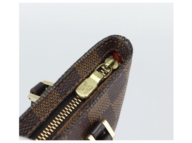 LOUIS VUITTON Damier Ebene Manosque GM Pouch N51120 LV Auth 191521A - vista 10
