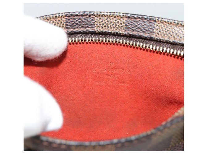 LOUIS VUITTON Damier Ebene Manosque GM Pouch N51120 LV Auth 191521A - vista 11