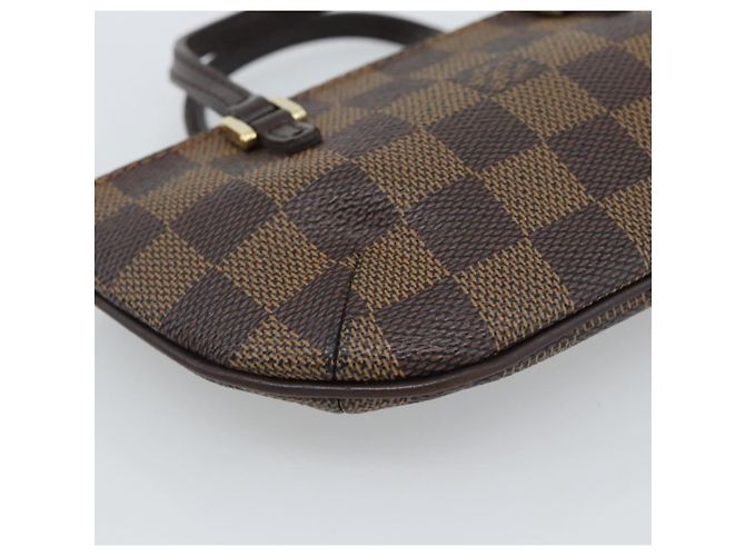 LOUIS VUITTON Damier Ebene Manosque GM Pouch N51120 LV Auth 191521A - vista 16