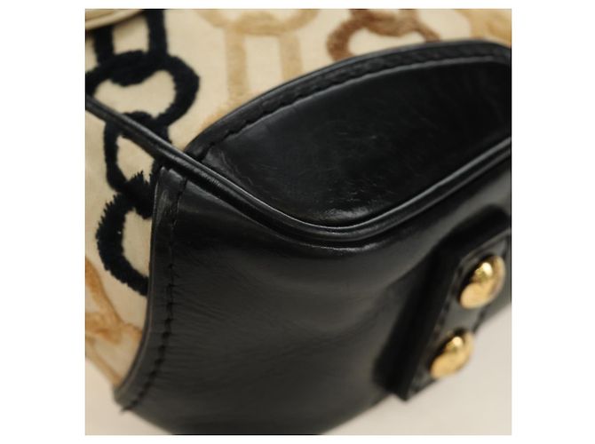 LOUIS VUITTON Pochette Lover Monogram Charm Borsa Avorio M95194 LV Auth 190047SAV Crudo - vista 14
