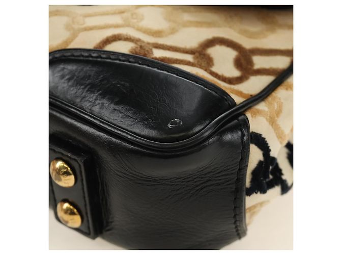 LOUIS VUITTON Pochette Lover Monogram Charm Borsa Avorio M95194 LV Auth 190047SAV Crudo - vista 15