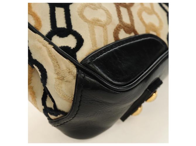 LOUIS VUITTON Pochette Lover Monogram Charm Borsa Avorio M95194 LV Auth 190047SAV Crudo - vista 16