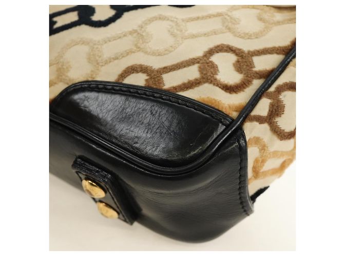 LOUIS VUITTON Pochette Lover Monogram Charm Borsa Avorio M95194 LV Auth 190047SAV Crudo - vista 17