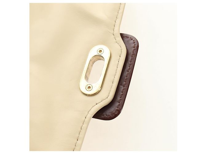 LOUIS VUITTON Pochette Lover Monogram Charm Borsa Avorio M95194 LV Auth 190047SAV Crudo - vista 22
