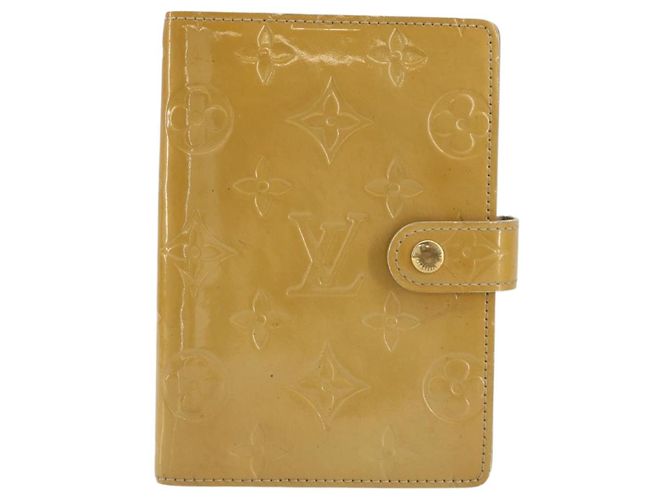 LOUIS VUITTON Agenda PM con funda Monogram Vernis Beige R21001 LV Auth 186685 - vista 13