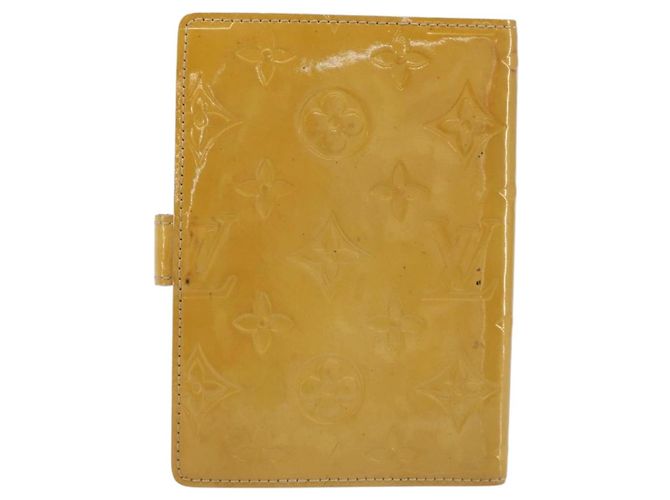 LOUIS VUITTON Agenda PM con funda Monogram Vernis Beige R21001 LV Auth 186685 - vista 2