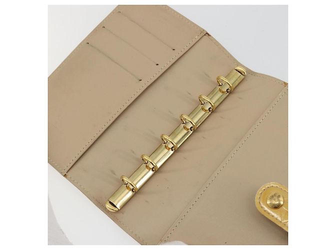 LOUIS VUITTON Agenda PM con funda Monogram Vernis Beige R21001 LV Auth 186685 - vista 25