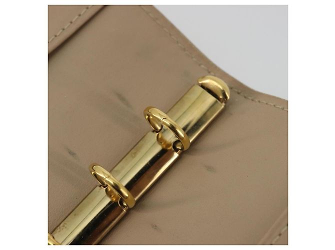 LOUIS VUITTON Agenda PM con funda Monogram Vernis Beige R21001 LV Auth 186685 - vista 26