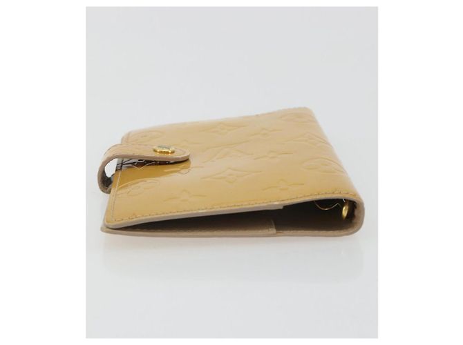 LOUIS VUITTON Agenda PM con funda Monogram Vernis Beige R21001 LV Auth 186685 - vista 5