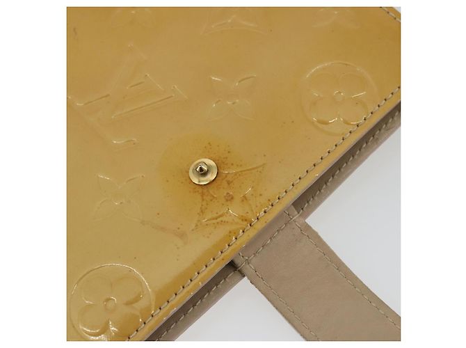 LOUIS VUITTON Agenda PM con funda Monogram Vernis Beige R21001 LV Auth 186685 - vista 7