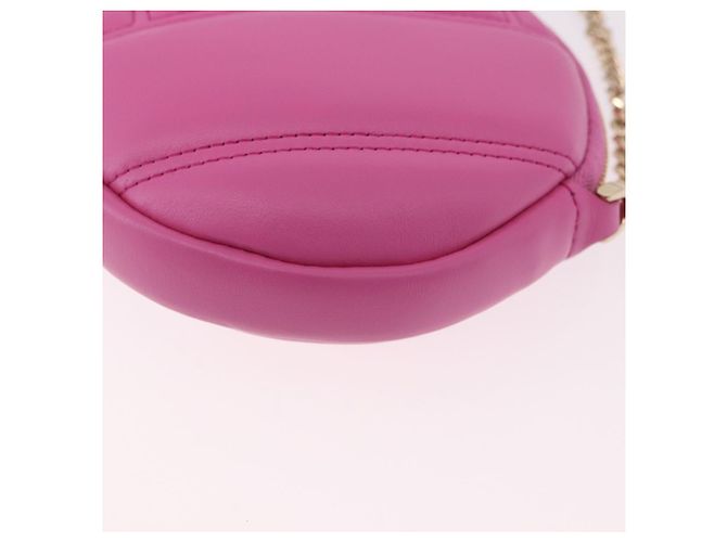 Bulgari Borsa a Spalla BVLGARI in Pelle Pink Gold Auth ka5109M Rosa D'oro - vista 16