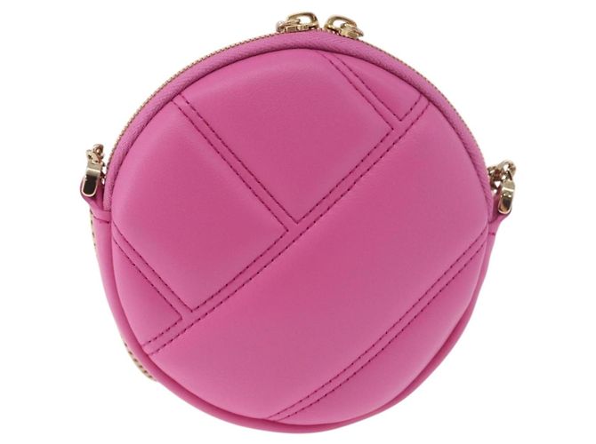 Bulgari Borsa a Spalla BVLGARI in Pelle Pink Gold Auth ka5109M Rosa D'oro - vista 2