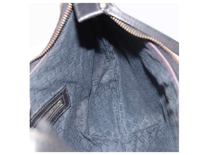 Borsa a tracolla GUCCI Sherry Line tela Nero Oro 106663 Auth BA13768 D'oro - vista 19