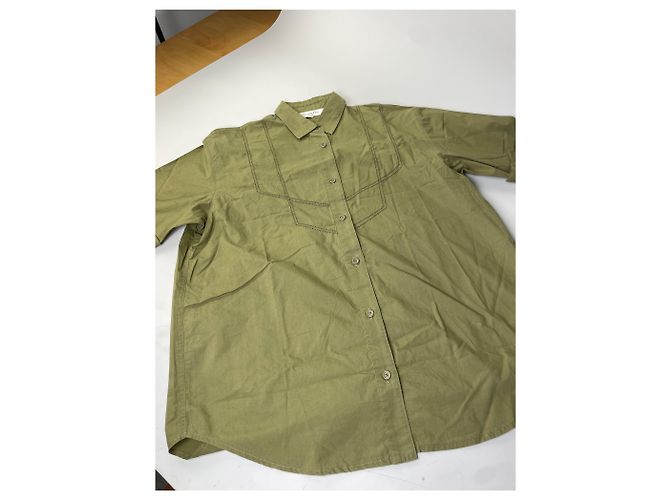 Camicia in cotone vintage Dior da uomo Verde oliva M Cachi - vista 11