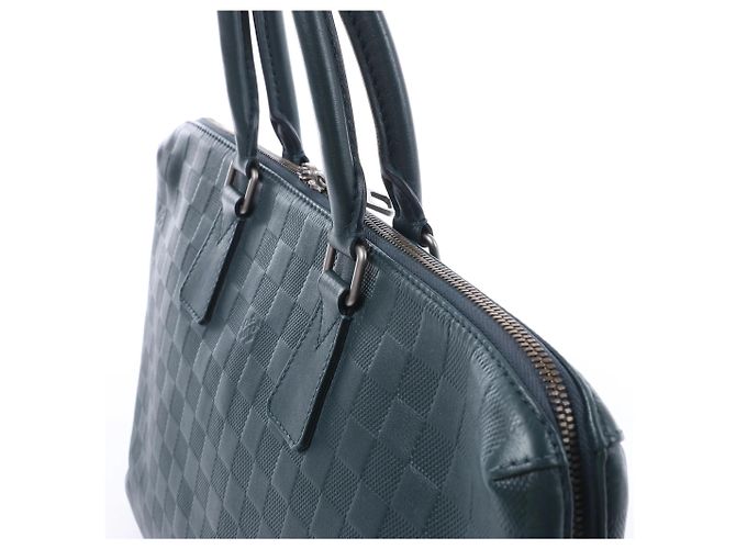 Borsa Louis Vuitton Porte-Documents Jour Damier Infini Blu Navy N41327 - vista 5