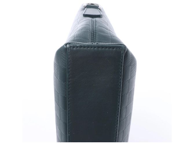 Borsa Louis Vuitton Porte-Documents Jour Damier Infini Blu Navy N41327 - vista 9