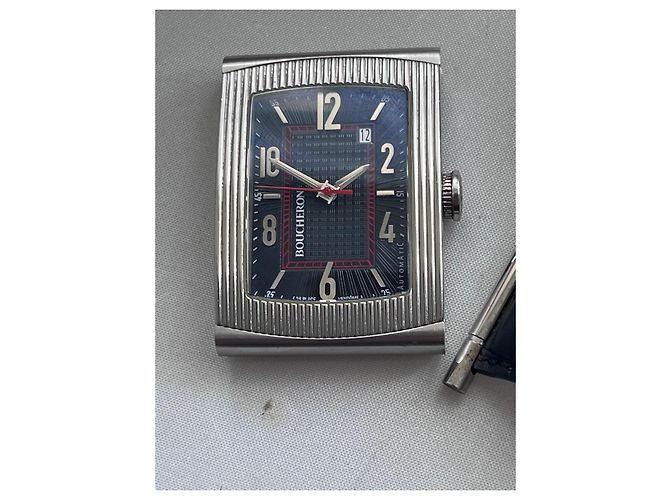 Orologio Boucheron Reflet Automatico GM Nero Silver hardware - vista 31