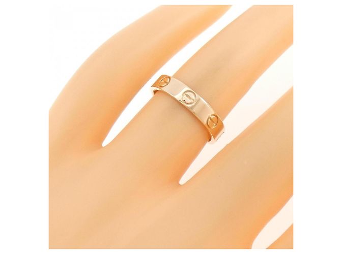 Anello Cartier Mini Love in oro rosa D'oro - vista 4
