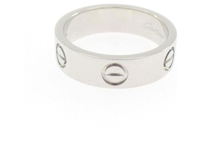 Cartier Love Ring aus Platin - Ansicht 2