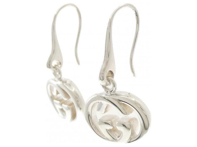 Orecchini a lobo in argento 925 Gucci - vista 2