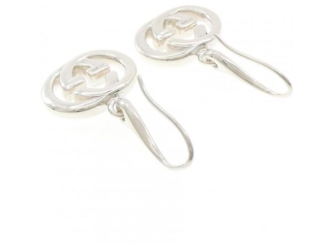 Orecchini a lobo in argento 925 Gucci - vista 3