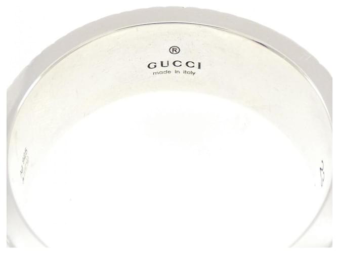 Gucci Double G Ring Schwarz Silber - Ansicht 3