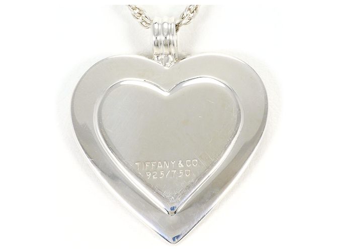 Collana Heart Tiffany & Co. in argento e oro giallo - vista 3