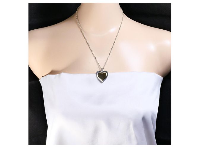 Collana Heart Tiffany & Co. in argento e oro giallo - vista 6