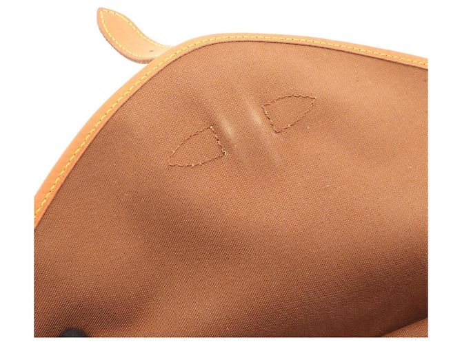 Borsa a Spalla Louis Vuitton Saumur 30 Monogram Marrone Monogramma - vista 8