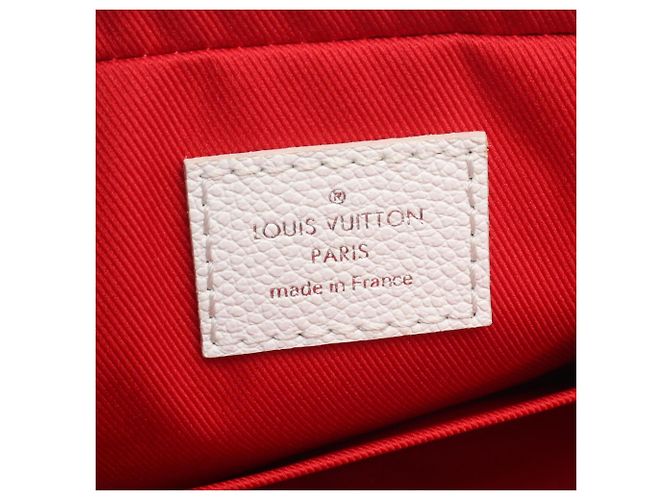 Borsa a tracolla Louis Vuitton Trio Messenger Damier Giant Spray Bianco Multicolore - vista 4
