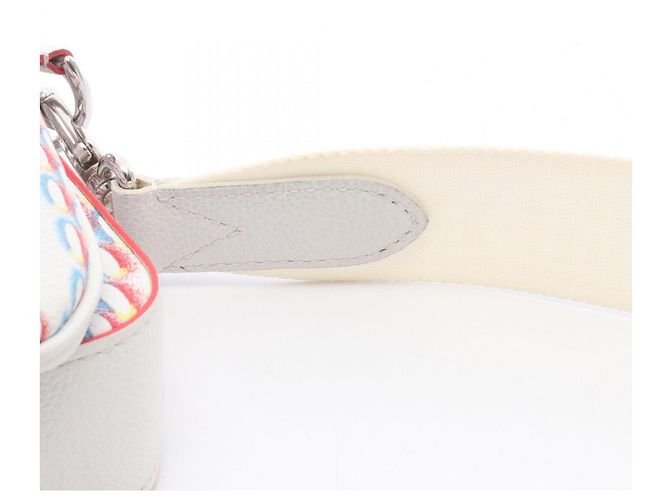 Borsa a tracolla Louis Vuitton Trio Messenger Damier Giant Spray Bianco Multicolore - vista 6
