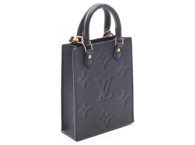 Borsa a mano 2-Way Louis Vuitton Petite Sac Plat Nero - vista 2
