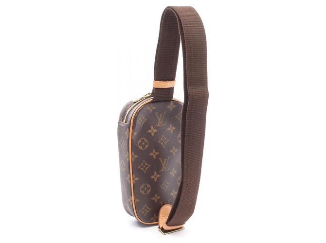 Pochette Gange Monogram Louis Vuitton Vita Marrone Monogramma - vista 2