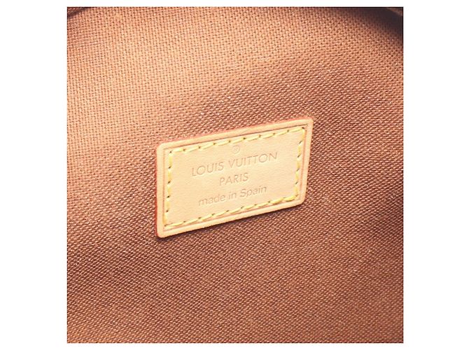 Pochette Gange Monogram Louis Vuitton Vita Marrone Monogramma - vista 4