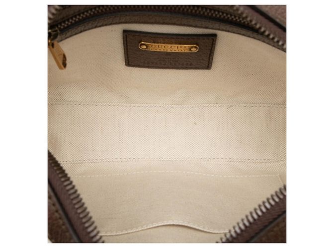 Marsupio Gucci 100th Anniversary in pelle marrone - vista 4