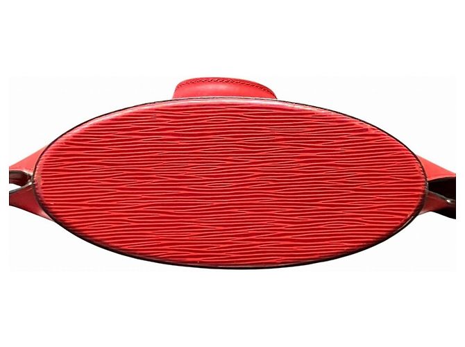 Borsa a Spalla Louis Vuitton Saint Jacques Rosso - vista 3