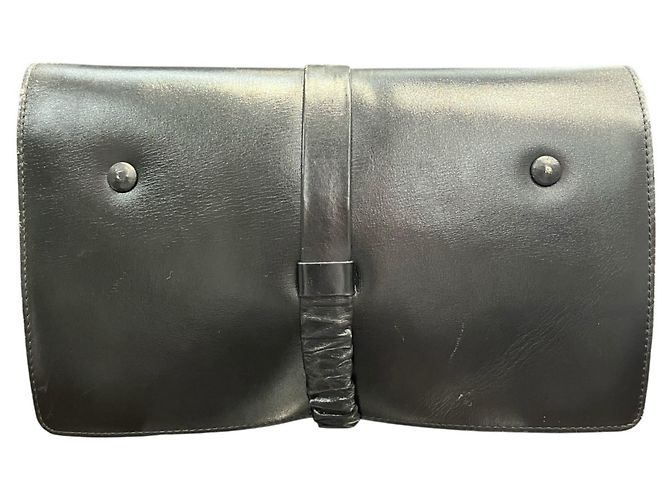 Céline Borsa a tracolla Celine Old Carriage Hardware Chain Nero - vista 2